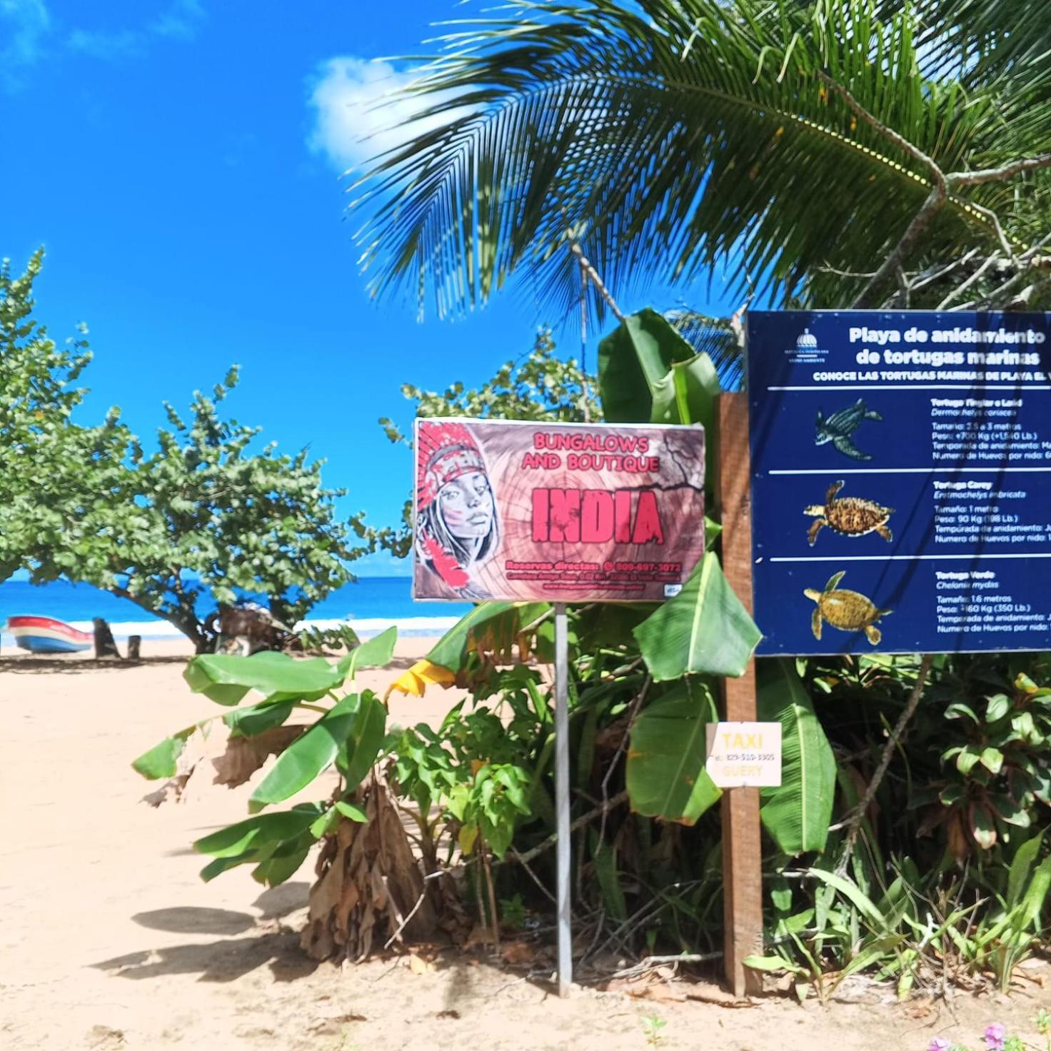Bungalows India, El Valle, Samana Bagian luar foto